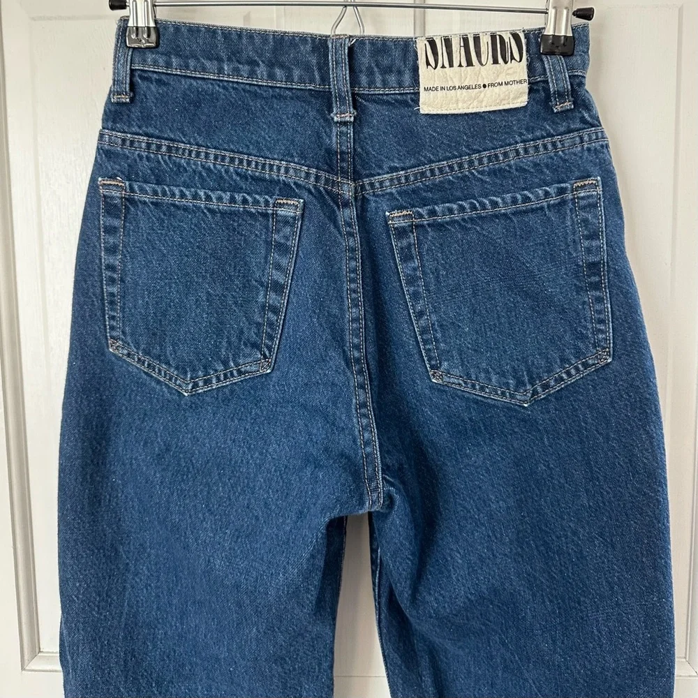 Snacks MOTHER Jeans Double Stack Ankle Cold Brew Tapered High Rise Size 25 - Picture 4 of 16